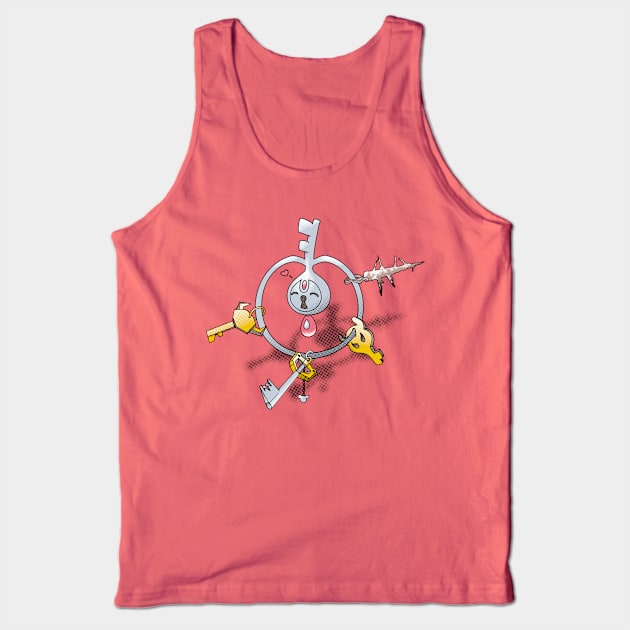 Keys to My Heart Tank Top by merimeaux